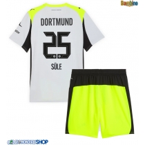 Maglie da calcio Borussia Dortmund Niklas Sule #25 Seconda Maglia Bambino 2025-26 Manica Corta + Pantaloni corti)